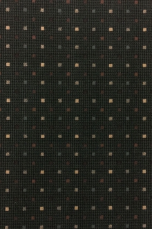 Japanese Cotton Woven Novelty With Little Multicolor Squares 0