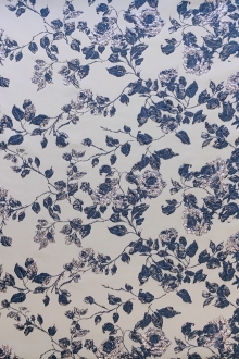 Swiss Metallic Brocade with Rose Degradé Patterns0