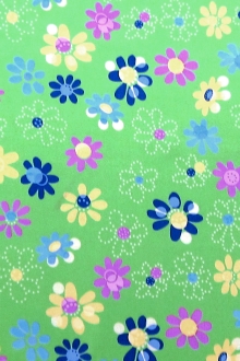 Printed Silk Charmeuse 0