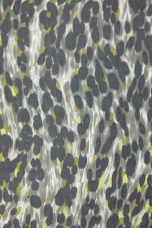 Printed Crinkle Silk Chiffon0