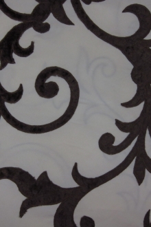 EMBROIDERED POLY TAFFETA0