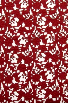 Laser Cut Corded Satin0