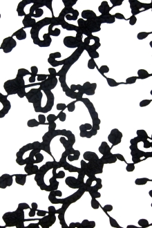 Corded Satin Appliqué on Illusion0