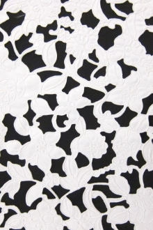 Laser Cut Corded Satin 0