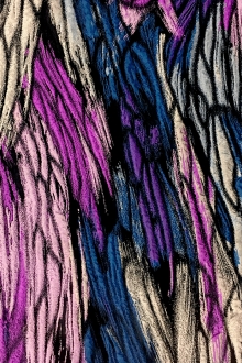 Christian Siriano Abstract Silk Blend Cloque 0