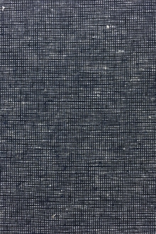 Homespun Two Toned Linen Cotton Blend in Navy 0