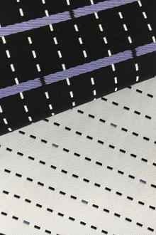 Polyester Double Face Satin Jacquard0