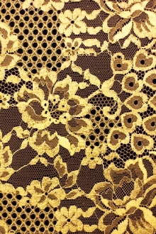 Metallic Chantilly Lace0