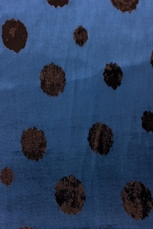 Silk Lurex Panné Velvet with Dots0