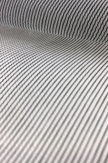 Italian Nylon Blend Mesh in Black Transparent0