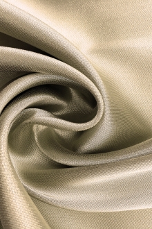 Metallic Lightweight Satin  in Champagne0