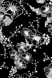 Printed Silk Chiffon0