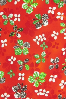 Printed Silk Crepe de Chine0