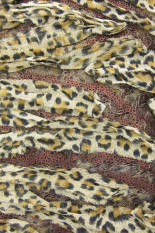 MESH WITH SEQUINS AND CHIFFON0