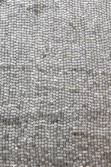 Sequins on Silk Chiffon0