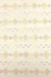 Double Layer Embroidered Cotton Nylon Tulle0