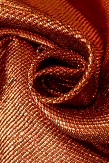 Silk and Polyester Lamé Crepe0