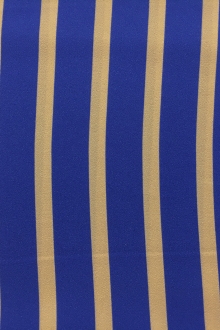 Ungaro Striped Viscose Crepe0