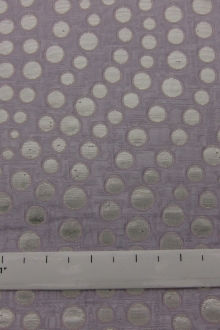 Metalic Brocade Dots0