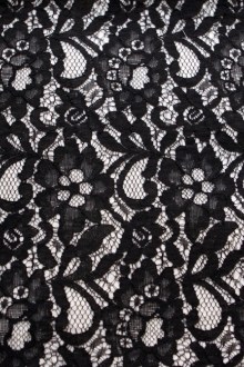 Fused Lace on Boiled Wool Blend0