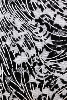 Metallic Chantilly Lace0