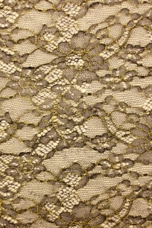 Metallic Chantilly Lace0