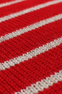 Virgin Wool Knit Stripe0