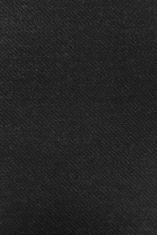 Italian Merino Wool Covert Twill in Charcoal0