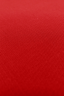 Italian Wool Tricotine in Rosso Corsa0