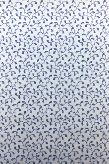 Cotton Broadcloth Decorative Vines Print0