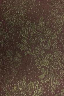 Metallic Jacquard with Light Floral Motifs0