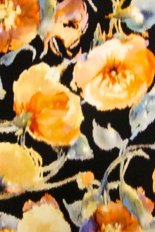 Printed Silk Mikado0