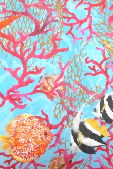 Printed Silk Chiffon0