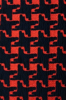 Houndstooth Cloqué0