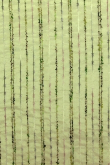 Chenille & Luréx Stripe Taffeta0