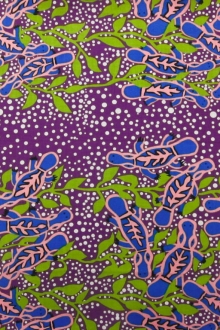 Australian Cotton Print With Aboriginal Motif0