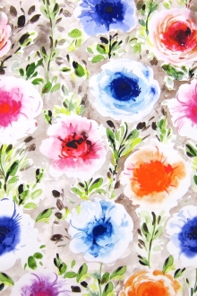 Printed Silk Shantung0