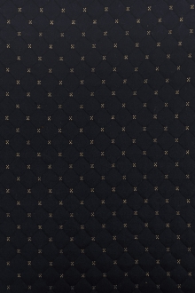 Quilted Novelty Knit in Navy0