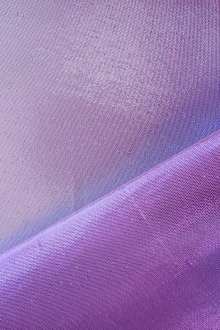 Silk and Polyester Blend Doubleface Lamé0