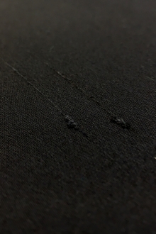 Novelty Couture Silk Gazar Shantung in Black0