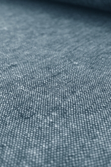 Yarn Dyed Linen Cotton Blend in Peacock0