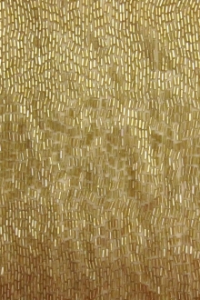 Bugle Beads on Silk Organza0