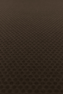 Italian Cotton Lycra Pique in Brown0