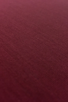 Italian Cotton Jersey in Burgundy0