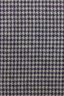 Linen Upholstery Houndstooth 0