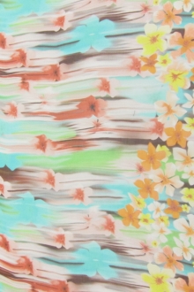 Printed Silk Chiffon0