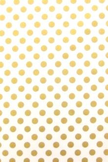 Cotton Broadcloth Metallic Print0