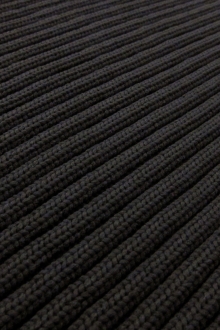 Nylon Rib Knit in Grey0