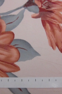 Printed Silk and Rayon Burn Out Chiffon0