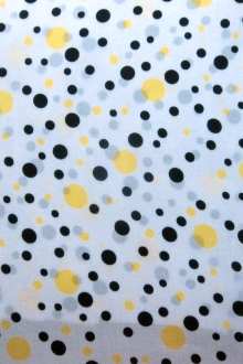 Printed Silk Satin Face Organza0